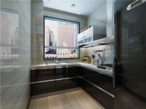 2023现代风格厨房采光窗户设计效果图