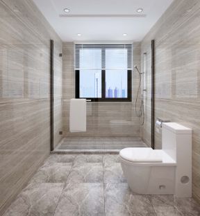 2020现代别墅卫生间装修设计 家庭卫生间 瓷砖卫生间装修效果图
