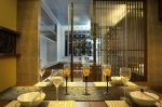 新中式风格餐厅实木餐桌台装修图片