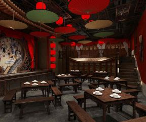 文一西路560平唐门中餐厅中国古风设计  1651