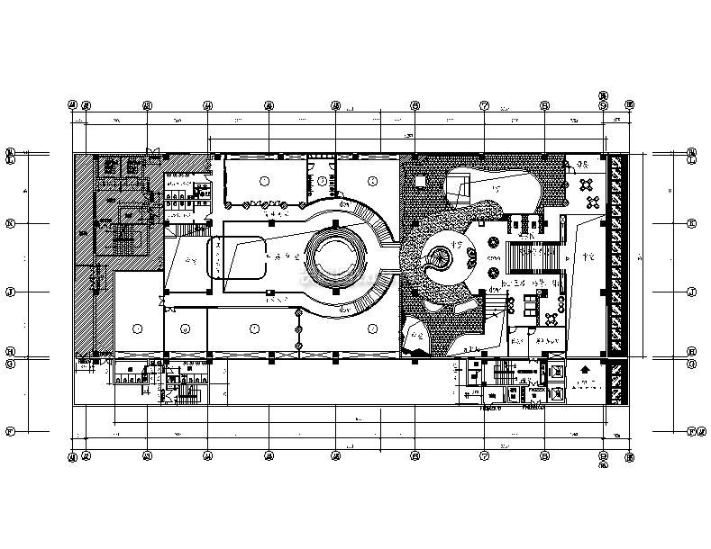 響亮教育2200平空間設(shè)計戶型圖