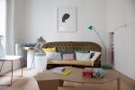 40平米小公寓客厅实木小茶几设计图片