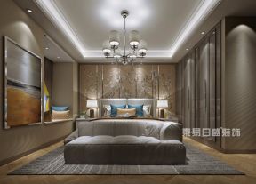 光谷之星167平米现代轻奢卧室装修效果图