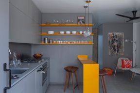 厨房小吧台设计 厨房小吧台装修效果图 