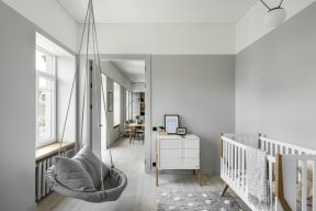 2020婴儿房儿童床设计效果图 2020婴儿房间布置图片