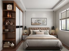 2020现代卧室设计图大全 2020敞亮现代卧室效果图 2020家装现代卧室效果图