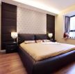 115平米房子卧室软包床头背景墙设计图