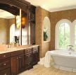 古典风格高档浴室装潢装修设计图片