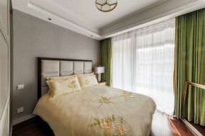 115平米房子室内卧室窗帘设计图欣赏