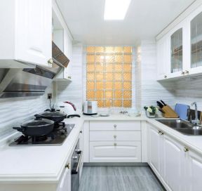 源盛嘉禾120平米三居室美式风格装修厨房效果图