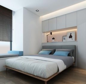 115平米房子卧室床头壁柜设计图-每日推荐