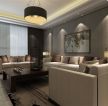 2023新中式家装客厅沙发墙装修效果图
