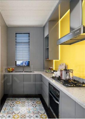 香溪名门82平米两居室北欧风格装修厨房效果图