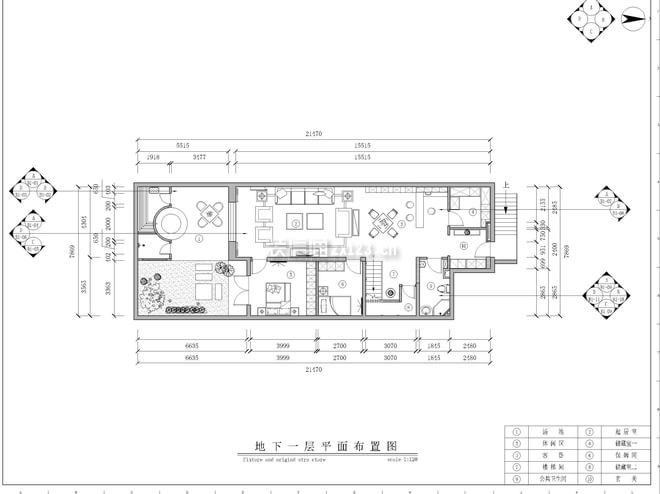 別墅戶型平面設計圖