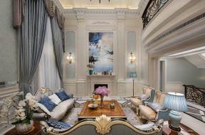 法式客厅风格装修图片 2020奢华法式家具图片 奢华法式装修