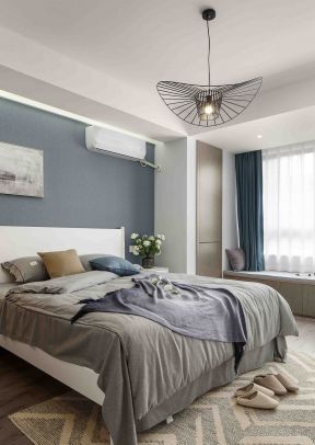 北欧卧室风格装修 2020家庭卧室灯具图片