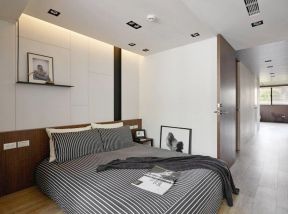 九十平米新房简约卧室装饰效果图片
