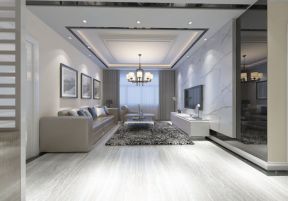 2023现代风格客厅地毯搭配效果图片