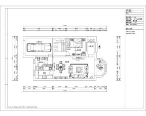 牛坨孔雀城400平米欧式古典装修户型图