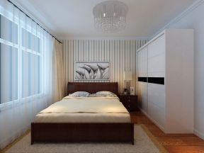 保利金香槟90平米两居室现代简约风格次卧装修效果图