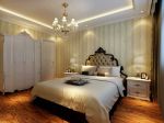 2023典雅法式风格卧室床头背景墙装修效果图
