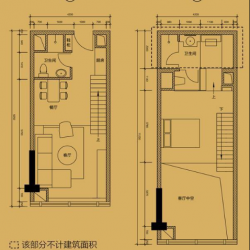 贵阳富力中心户型图