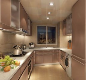 狮子城135平米三居室欧式风格厨房装修效果图