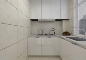 香邑溪谷120平米四居室现代简约风格厨房装修效果图