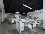 天河创意园510㎡现代办公室装修案例