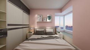 2023温馨浪漫卧室背景墙设计效果图