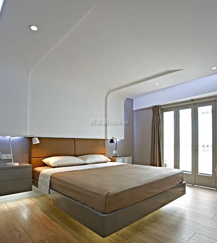 现代极简主义卧室设计图片一览2023