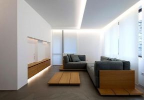 现代极简主义客厅创意沙发设计图片