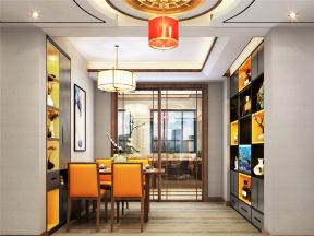 2023現(xiàn)代中式風格餐廳吊燈設計效果圖