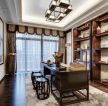 中国古典风格书房办公书桌图片