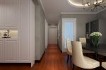 林语国际130平米三居室美式风格过道装修效果图