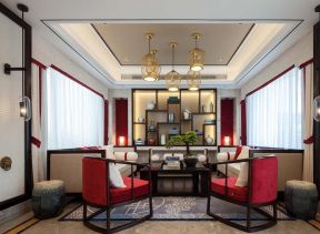 中国古典风格休闲客厅装修图片大全