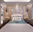2023法式风格卧室床头壁纸墙设计图片