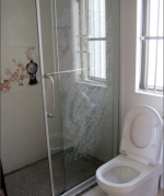 锦绣香江150平米中式四居卫生间装修实景图