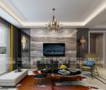 保利香槟国际130平米三居室现代风格装修效果图