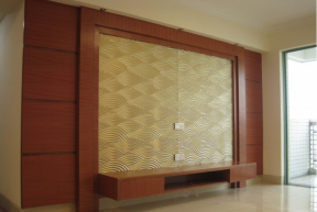 中式风格客厅电视墙设计 中式风格客厅电视墙