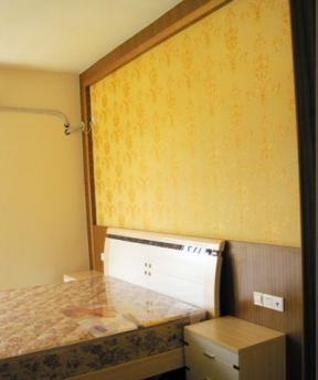 锦绣香江150平米中式四居卧室装修实景图