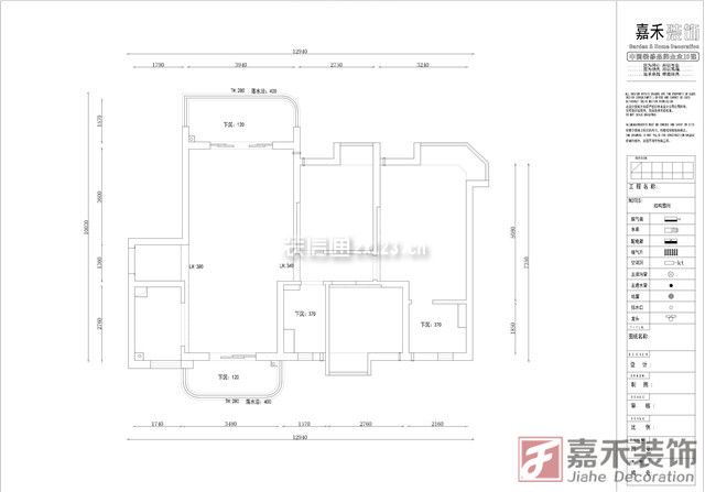 2023三居室戶型平面設(shè)計(jì)圖