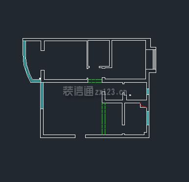 90平米戶型平面圖