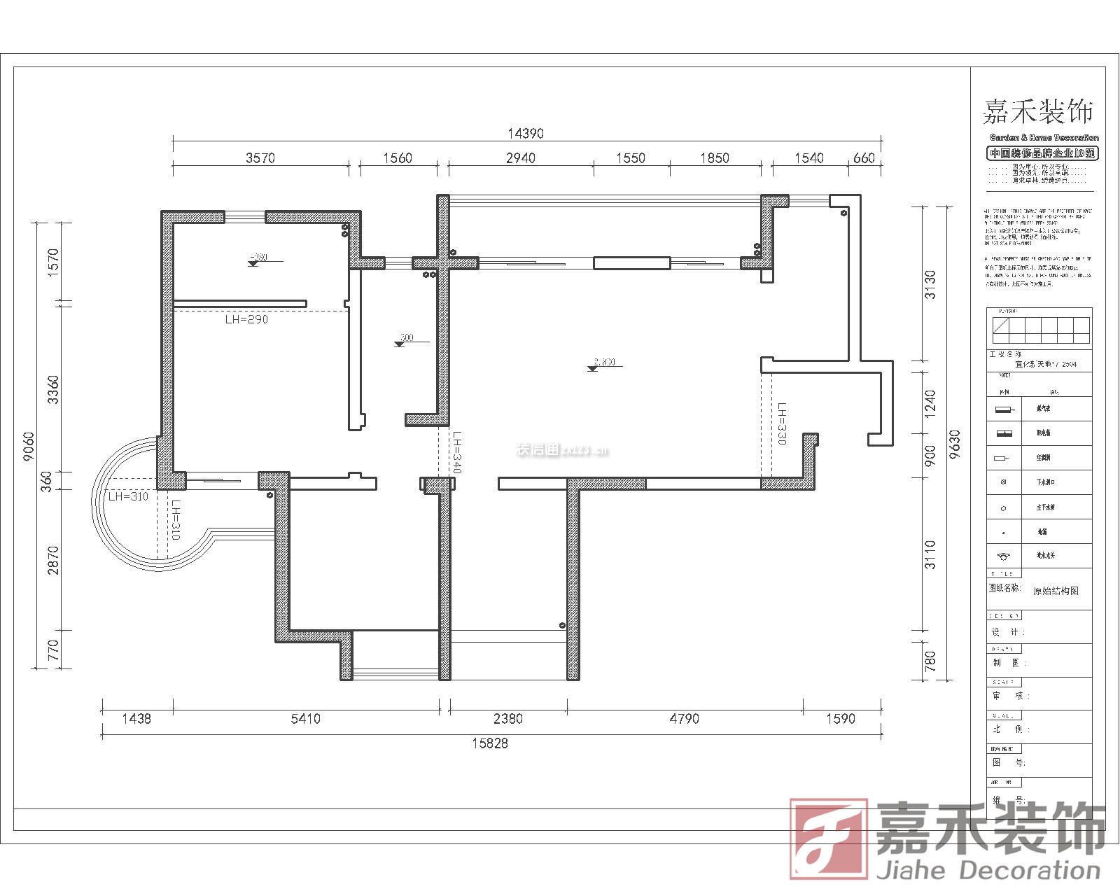 2023三居室户型图欣赏