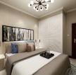 2023温馨现代风格卧室床头背景墙装修效果图