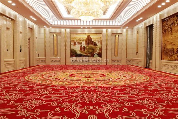  人民大会堂浙江厅地毯装饰