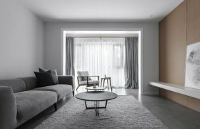  灰色沙发图 灰色沙发客厅效果图 2020灰色沙发配窗帘效果图