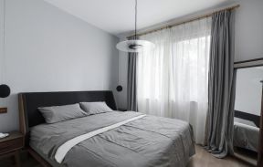  2020灰色卧室颜色设计效果图  单身卧室布置