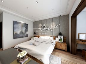 金阳新世界180平米现代简约卧室装修案例