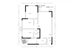 2023三居室户型图